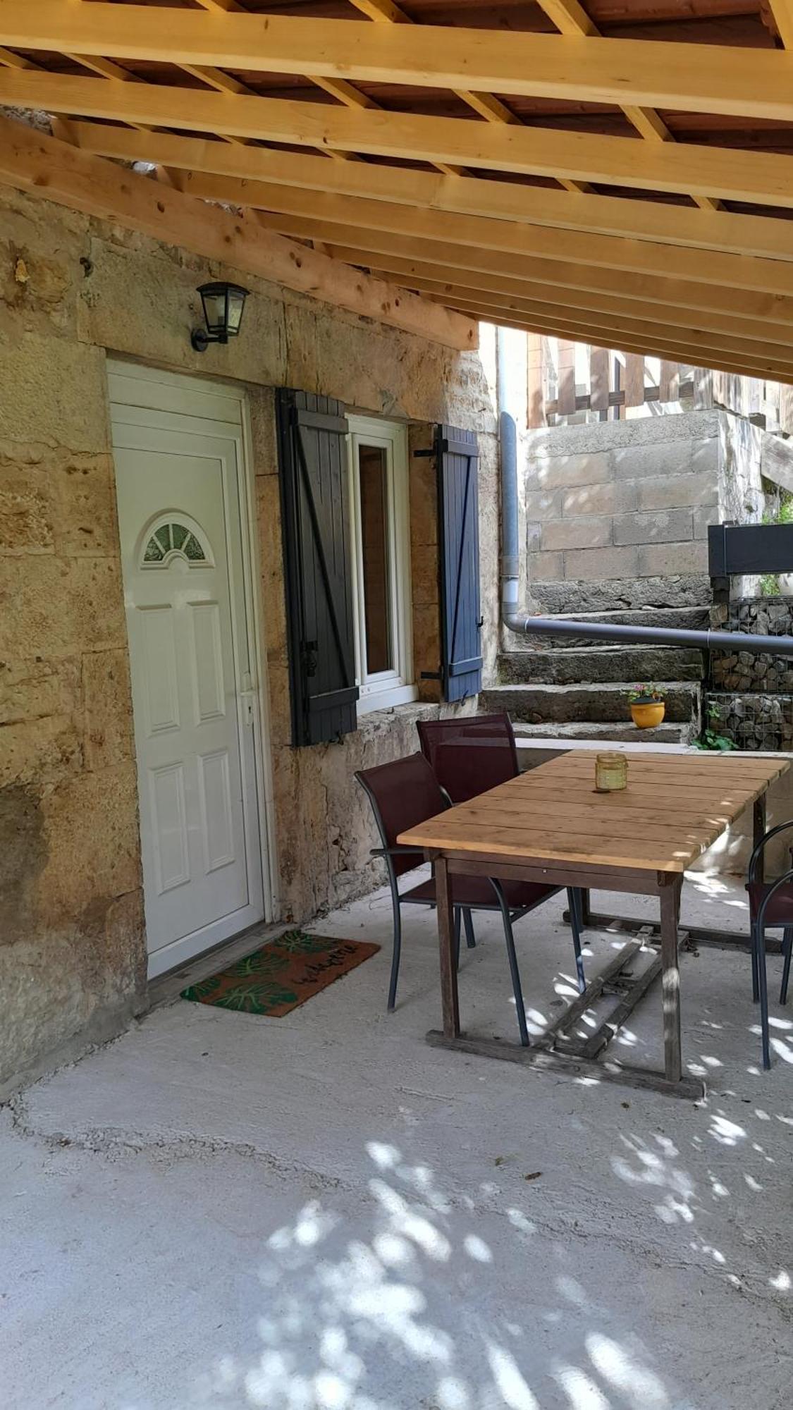 Maison Renove En Pierre Crotenay Extérieur photo